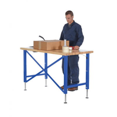 Vestil Manual Adjustable Ergonomic Work Benches